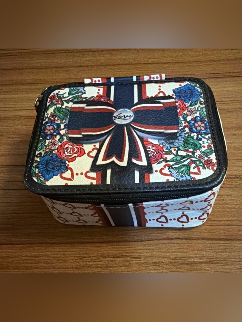 Brighton SOFT CASE TRAVEL JEWELRY BOX ZIPPER BE YOUR KIND OF BEAUTIFUL! LOVE